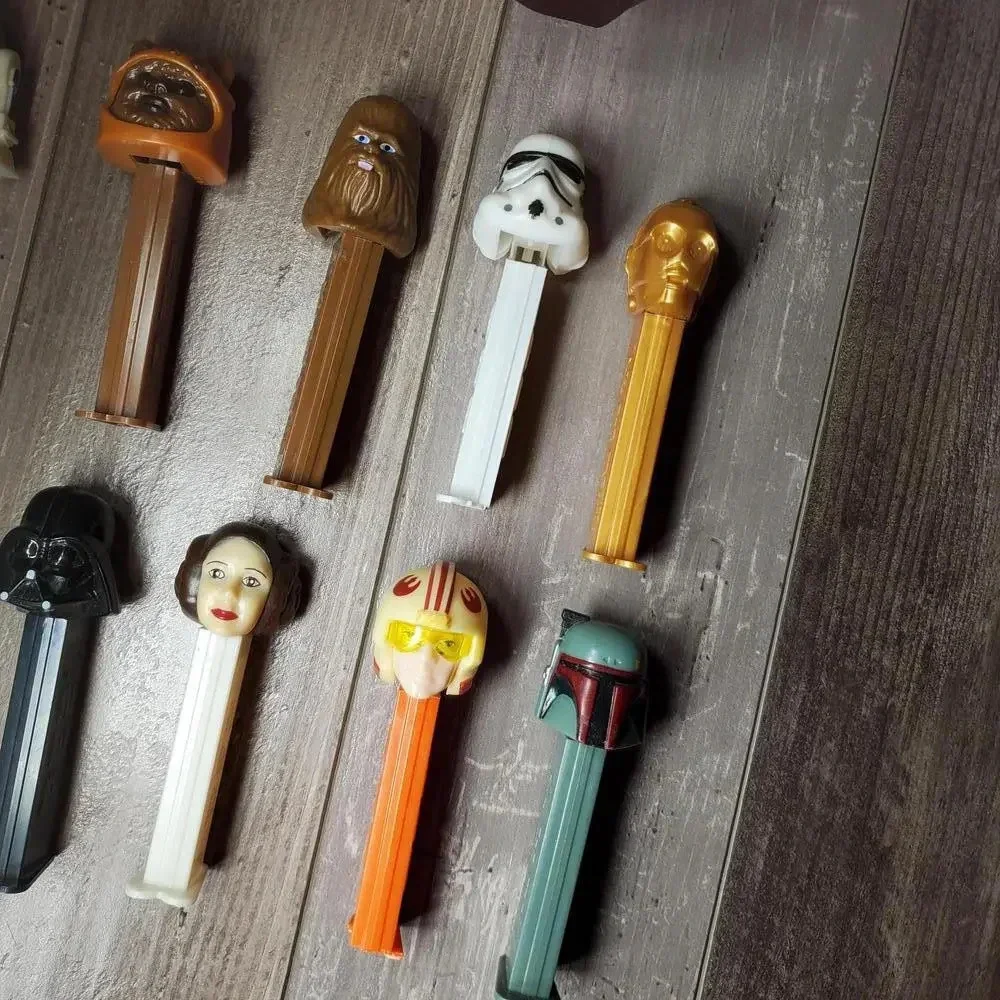 Star Wars Vintage Pez Dispensers 10pc Set